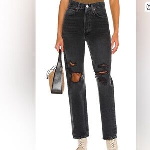 AGOLDE 90s Mid Rise Loose in Vagabond